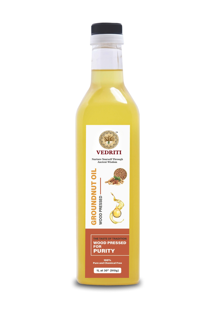 Vedriti Wood Pressed Groundnut Oil