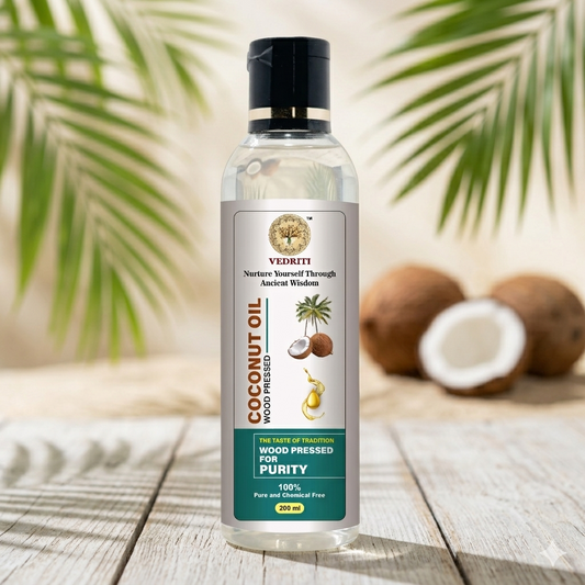Vedriti Wood-Pressed Coconut Oil 200ml