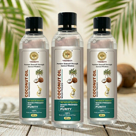 Vedriti Wood-Pressed Coconut Oil 200ml