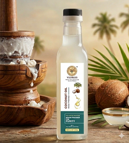 Vedriti Wood-Pressed Coconut Oil