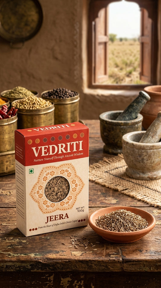 Vedriti Jeera –  Whole Cumin Seeds 100gm