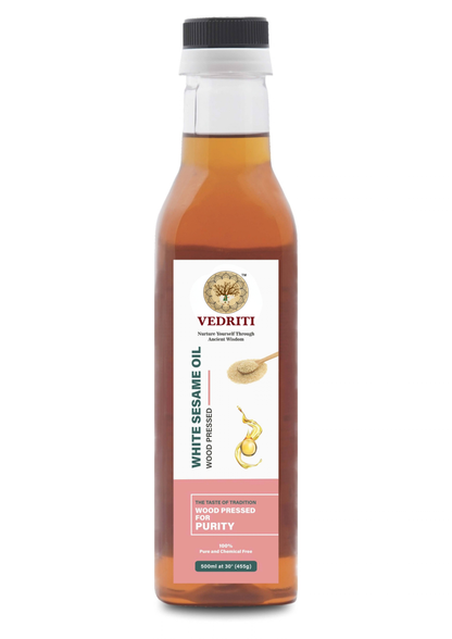 Vedriti Wood Pressed White Sesame Oil product image
