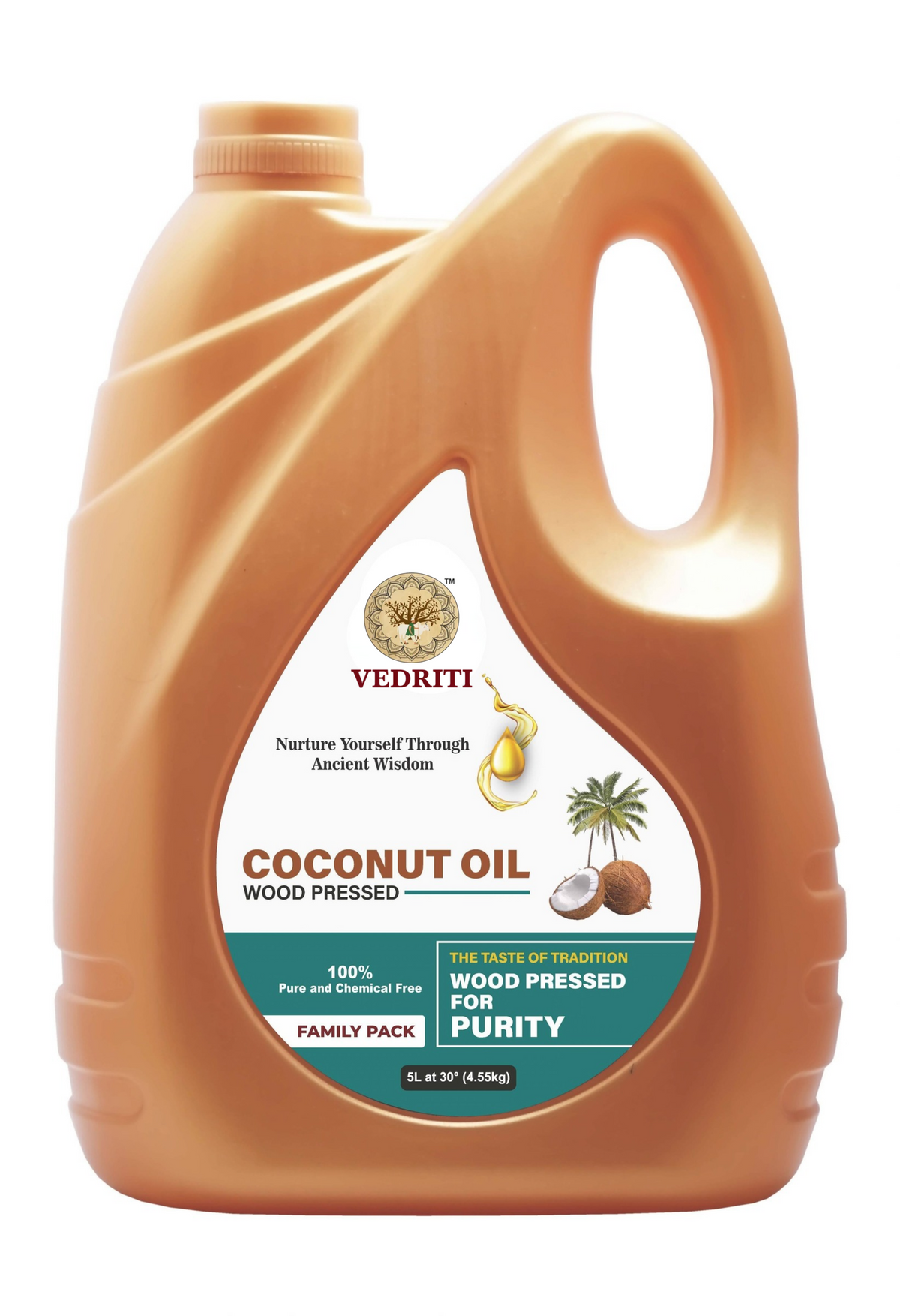 Vedriti Wood Pressed Coconut Oil product image