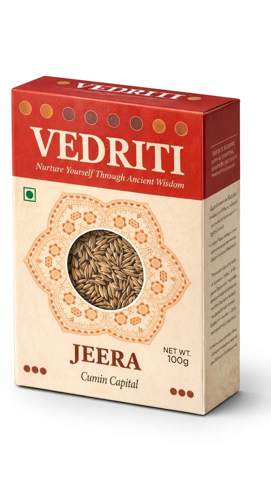 Vedriti Jeera –  Whole Cumin Seeds 100gm