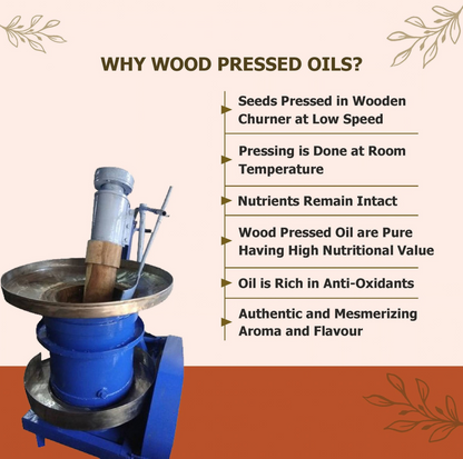 Why choose wood-pressed groundnut oil from Vedriti