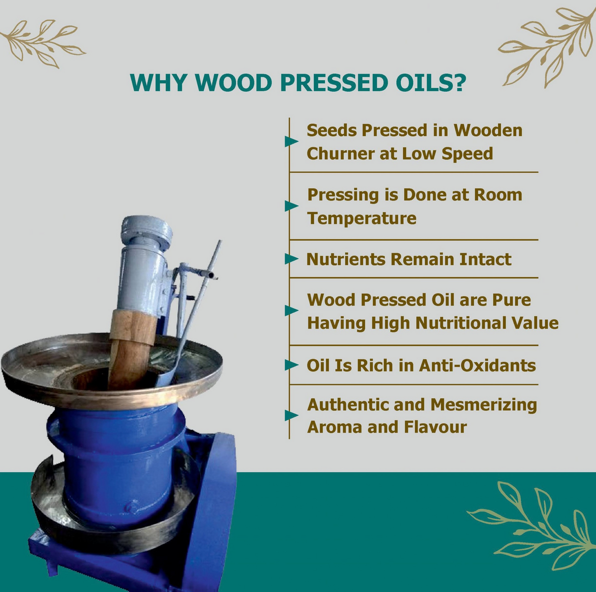 Why choose Vedriti Wood Pressed Coconut Oil
